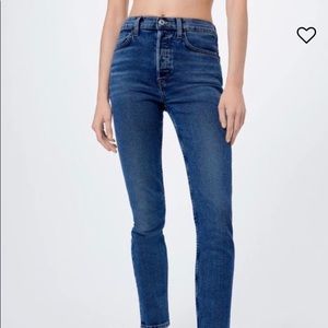 RE/DONE originals high rise crop jeans
